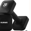 Personalized Dumbbell Pair - Hand Weight Sets of 2, Multiple Weight & Color Options, Anti-Roll, Anti-Slip, Square Dumbbells for Weight Loss Pilates Yoga for Women, Men, Seniors and Youth