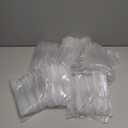 SACATR 1000 Count Heavy Duty Plastic Knives Disposable, BPA-Free Clear Plastic Knives Bulk – Extra Thick, Heat Resistant, for Catering, Parties, Events