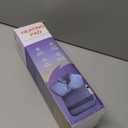 Ambershine 26"x35" XXXL King Size Neck& Shoulder& Back Heating Pad with 12 Temperature Settings& 4 Auto-Off Countdown Timers, Pain Relief for Back/Neck/Shoulder, Christmas gift for mom dad(Light Blue)