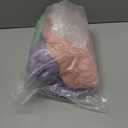 Reginary 3 Pieces Dog Pajamas Puppy Clothes Winter Coats Elastic Pajamas for Puppy Fluffy Jumpsuit Fleece Sweater for 4 Legs Dog Bodysuit(Large,Pink, Purple, Green)