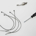 Spark Plug, Screw Driver and 4 Zip Ties