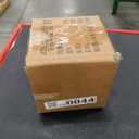 LALAFINA 1pc Bell Lamp Shade Cloth Lamp Shade European Style Fabric Lampshade Burlap Clip On Chandelier Lamp Shade for Home Hotel Bedroom, White,13x13x12cm