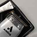 Andis 04780 Professional T-Outliner Beard & Hair Trimmer for Men with Carbon Steel T-Blade, Bump Free Technology  Corded Electric Beard Trimmer, GTO, Grey