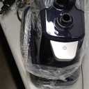 SALAV Heavy Duty Commercial Full-Size Garment Steamer with Foot Pedals and Extra Large 3L (101.5 oz) Water Tank, 1800 watts of Poweful Steam (Navy) (14.5 in x 11.42 in x 70.5 in)