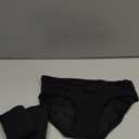 Pack of 3 No-side-leaks Leakproof 2.0 Heavy Flow Period Underwear for Women Medium, Black