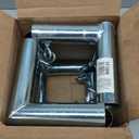 4pcs 3 Way 1" Flat Corner Canopy Fittings Batting Cage Fittings (F3B) - Fits 1" EMT Pipe that has an outer diameter of 1 3/16"