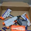 NERF N-Strike Elite Retaliator Blaster, Stock, Grip, Barrel, 12-Clip, 12 Darts, Outdoor Toys for Kids 8+, Frustration-free Packaging