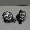 TangMiGe Fog Lights compatible with BMW X1 E84 2012-2015 with M Package sport bumper, X3 E83 2007-2010, X5 E70 2007-2013, 63176924655 63176924656, 1 Pair (Clear)