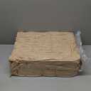 Porch Swing Cushions,Outdoor Cushions 3 Seater Replacement with Backrest, Waterproof Thickened Bench Cushion with Ties for Porch, Patio,Outdoor, Backyard and Garden (Beige Yellow 60 * 40 in)