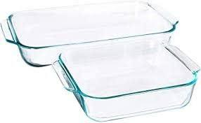 Pyrex Basics Clear Glass Baking Dishes - 1 Quart Square