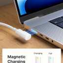 JSAUX USB C to Magnetic 3 Cable 10ft, 140W Magnetic Safe 3 Cable Compatible with MacBook Air (15"/13" M4 2025, M3 2024, M2 2023, M2 2022), MacBook Pro (16"/14" 2024/2023/2021)
