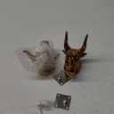 2 Pcs Bull Guitar Wall Mount Guitar Wall Hanger Bull Guitar Holder Guitar Wall Rack Gold Bull Art Ukulele Hook Stand for Acoustic Electric Bass Guitar Storage Player Gift