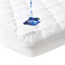 Moonsea Waterproof Pack and Play Sheets Compatible with 4moms Breeze Plus Playard, Pack and Play Mattress Pad, White