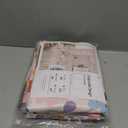 Floral Duvet Cover Twin, 100% Cotton 3 pcs Twin Flower Bedding Set, Garden Reversible Duvet Cover, with Zipper Closure, Breathable (No Comforter) (Twin(68"x90"))