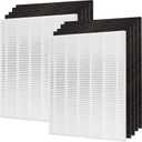 2-Pack D480 True HEPA Replacement Filter, Compatible with Winix D480 Air Purifier, Compare to Winix D4 Filter, Part Number 1712-0100-00, 2-Pack