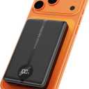 Magnetic portable charger, 16800mAh wireless power bank, with 20W USB-C fast charging and LED digital display magnetic battery pack, compatible with iPhone Air 17/16/15/14/13/12 full series (2025)