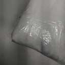 River Dream Long No Hook Slub Textured Shower Curtain with Snap-in PEVA Liner Set - 71" x 80"(78"), Hotel Style with See Through Top Window, Fabric Curtain & Waterproof Liner, White, 71x80