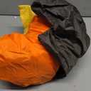 COMIN 6 FT Thanksgiving Inflatable Decorations Crow Fall Harvest Pumpkin Scarecrow with Built-in LED Lights Blow Up Outdoor Inflatable for Party Yard Garden Lawn