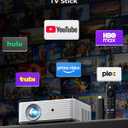 Mini Projector for iPhone, ELEPHAS Portable Projector for Bedroom | Built-in Speaker, 1080P Support, Small Pocket Movie Proyector Compatible with Android/iOS/Windows/TV Stick/HDMI/USB