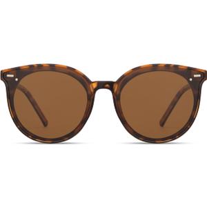 Livho Polarized Sunglasses, Retro & Oversized Shades for Women with Round Lenses