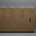 Wiscet 18x24 Picture Frame Set of 2, Display Pictures 16x20 with Mat or 18 x 24 Poster Frame Without Mat, Wall Gallery Photo Frames, Black