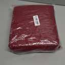 Amazon Basics Lightweight Super Soft Easy Care Microfiber 4 Piece Bed Sheet Set with 14-Inch Deep Pockets, Comfortable Queen, Burgundy, Solid