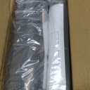 Magnetic Fireplace Cover, Fireplace Blocker Blanket Stops Heat Loss, Adjustable Fireplace Draft Stopper with 12 Magnets for Indoor Iron Frame Black 36" W x 32" H