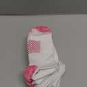 Hanes Women's Socks, Lightweight Breathable Socks, No Show and Super No Show, 6-Pack (5-9, White/Multicolor)