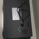 30" Electric Fireplace Wall Mounted and Recessed with Remote Control, 750/1500W Ultra-Thin Wall Fireplace Heater W/Timer Adjustable Flame Color and Brightness, Log Set & Crystal Options