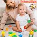 Montessori Toys for 1 2 3 Year Old Boys Girls Gifts, Wooden Shape Sorter Toys for Ages 2-4, Toddler Learning Toy Puzzles Birthday Gift Ages 1-3