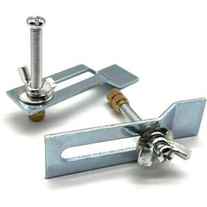 Bonoda Undermount Sink Clips Kitchen Bathroom Under Counter Ceramic Washbasin Clamps Bracket 10 Pack