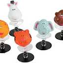 Fun Express Zoo Animal Pop Ups - Party Favor Toys - VBS Vacation Bible School Supplies/Decor - 24 Pieces