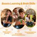 3D Maze Cube Ball Puzzle - Brain Teaser Game for Adults, Teens & Kids 8+ | Educational Sensory Fidget Toy for Focus & Logical Thinking | Durable Travel & Birthday for Boys Girls