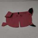 Kuoser Dog Tuxedo Dog Suit and Bandana Set, Dogs Tuxedo Wedding Party Suit, Doggy Prince Bow Tie Shirt Formal Pet Wedding Attire for Large Medium and Small Dogs Golden Retriever Samo Bulldogs (Pink)