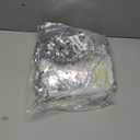 10 Pack Silver Backdrop Curtain 3.2ft x 8.2ft Metallic Tinsel Foil Fringe Curtains Photo Booth Background for Birthday Party Decoration Baby Shower Engagement Wedding Christmas Decoration (Silver)