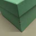 Briful Square Gift Boxes with Lids Set of 4 Teal Green Gift Box Assorted Sizes Nesting Gift Boxes for Presents Birthday Bridesmaid Wedding Valentines Christmas Party Favor Boxes