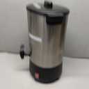 SYBO 6L Commercial Coffee Maker, Stainless Steel Coffee Urn With Cool-Touch Handles, Electric Coffee Pot Hot Beverage Dispenser, Quick-Brewing Coffee Urn, For Events,Party & Catering - 45 Cup