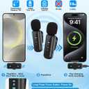 Vlogging Kit for iPhone/Android, 63Auto Face Tracking Tripod for iPhone with Light, Wireless Microphones, Scrolling Remote Control for TikTok, Content Creator Kit for YouTube Starter