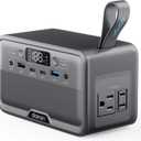 DARAN Portable Power Station 89.6Wh LiFePO4 Battery 100W(200W Peak) Solar Power Bank, Portable Charger Small Generator with AC Outlets & PD Fast Charging for Home/Laptop/Camping(Solar Panel Optional)