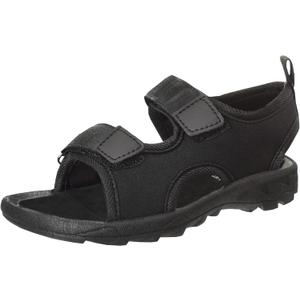 Beverly Hills Polo Club Boy's Sports Active Sandals Open Toe Athletic Summer Shoe (4 Big Kid, Black)