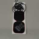 TOPAUX 3.5mm Jack Earphone 5FT Wired Earbuds Anti-Loose Wingtip Noise Canceling in-Ear Headphone Mute Mic School Supply PC Computer Corded Headset for Chromebook Laptop,for Moto G Stylus Play Power (Black)