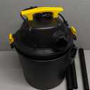 STANLEY Shop Vac SL18115P, 5 Gallon Peak 4 Horsepower Wet Dry Vacuums, Blower 3 in 1 Functions 15 Feet Cleaning Range for Garage, Carpet Clean, Shop Cleaning, Car Detailing with Attachments