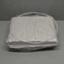 Lampshades Set of 2, Drum Lampshades 11.6" Top x 12.6" Bottom x 9.8" High, Seaside village Medium Lampshades (Spider Fitter), Beige Lampshades Natural Linen Hand Crafted, Easy Assembly Required