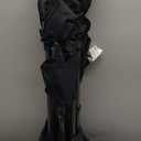 FAIR WIND Oversized Fully Padded Camping Chair for Heavy People with Lumbar Support, Heavy Duty Quad Fold Chair with Cooler Bag, Support 450 LBS, Black (Single Pack)