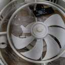 Garwarm Ceiling Fans with Lights and Remote,20 Inch Low Profile Flush Mount Ceiling Fan with Light for Bedroom,Kitchen(6 Speed,Timing)-White and Gold