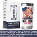 2 x Gifts for Dad from Daughter Son, Dad Birthday Gift, Birthday Gift for Him, Fathers Day Present Ideas for Men Husband, Best Dad Ever Gifts - 20 Oz Tumbler