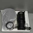 Cold Press Juicer, Slow Masticating Juicer Machines for Whole Vegetable and Fruit, 4.3" Feed Chute, BPA Free, Quiet Easy Clean Juicer to Unlock Fresh & Nutritious Juices(Black)