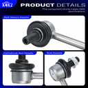 K80230 Zinc-Nickel Alloy Front Stabilizer Sway Bar Links for Pontiac Vibe 2003-2010Scion Tc 2005-2010Toyota Corolla 2003-2018Toyota Matrix 2003-2014Toyota Prius 2001-2009