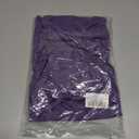 Womens Cap Sleeve T Shirts V Neck Casual Tops Oversized T-Shirt Summer Trendy Lightweight Loose Fit Basic Tees (Purple, XXL)