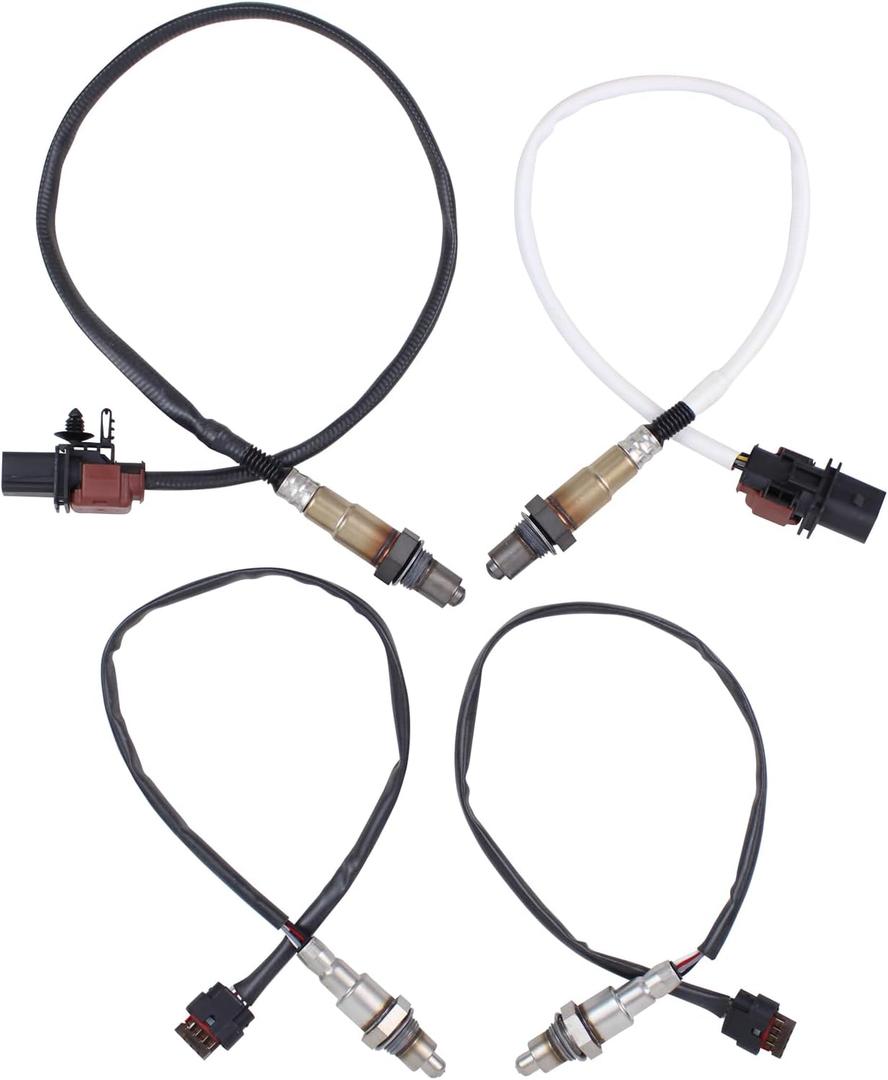 4pcs Upstream and Downstream Oxygen O2 Sensor for Ford F-150 3.5L 2017 2018 2019 2020